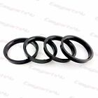 4x Spigot Rings 66,6 Mm - 58,1 Mm Conversion For Alloy Wheels