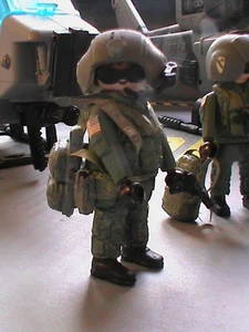 PLAYMOBIL CUSTOM PILOTO HELICOPTERO COBRA ( IRAK-2004)REF-0192 BIS - Imagen 1 de 11