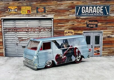 🇺🇸Hot Wheels Premium Marvel Captain American Civil War 1966 Dodge A100 C21🇺🇸 - Image 1 of 4