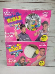 Bibel Lernlabor Lehrplan: Klasse 5 & 6 1997-1998 Vintage Gruppen Hands-on 2 Sets - Bild 1 von 11