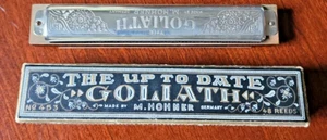Goliath M. Hohner No 453 Mundharmonika GERMANY - Bild 1 von 7