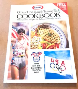 Vintage 1992 Kraft Foods Official U.S. Olympic Training Table Cookbook USA - Bild 1 von 7