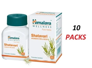 10 X Himalaya Herbal Shatavari 60 Tabs For Women Health FREE SHIPPING - Picture 1 of 1