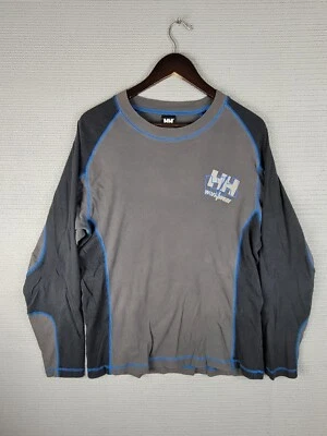 Helly Hansen Ropa de Trabajo Camiseta Talla Grande Algodón Manga Larga Trabajo Carpintero Foto 1 de 4