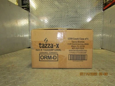 Tazza-X  Hand  Wipes 4800 4 Rolls 4" x 7" wipes 1 Case 547 - Image 1 of 4