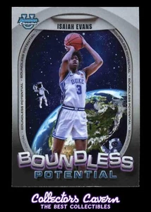 2024 Bowman University Chrome Boundless Potential #BP-9 Isiah Evans - Picture 1 of 2