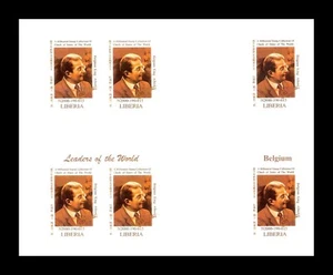 Liberia 1999 Belgium King Albert Felix Humbert Maria Imperf Bloc MNH (BR) - Picture 1 of 1