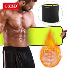 CXZD  Men's Sauna Waist Belt hot Sweat Neoprene Slimming Belt Waist Cincher Gird