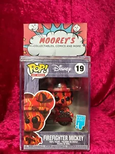 Funko Pop Vinyl Disney Mickey Mouse Firefighter Artist Series #19 Exclusive - Picture 1 of 6