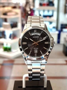 Casio Analog Silver Metal Band Men Watch Original New MTP-1381D-1AVDF - Picture 1 of 6