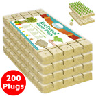 Rockwool Cubes 200 Plugs Stone Wool Seed Starter Grow Cubes For Cuttings Cloning