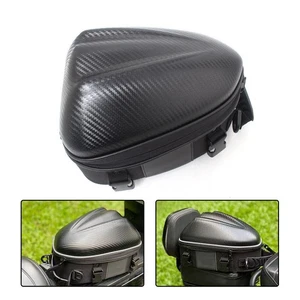 Motorcycle Tail Rear Seat Bag Tool Backpack Luggage Fit for HONDA Harley YAMAHA - Picture 1 of 14