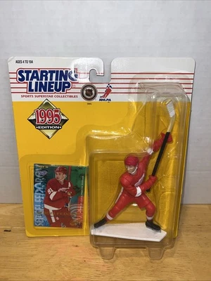 1995 alineación inicial Sergei Fedorov Detroit Red Wings NHL Hockey Salón de la Fama!! Foto 1 de 4