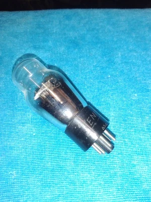 TUBO BASE GRABADO ZENITH 6H6G f/NEGRO/DIAL OBTURADOR RADIO - TV7 PROBADO Foto 1 de 2