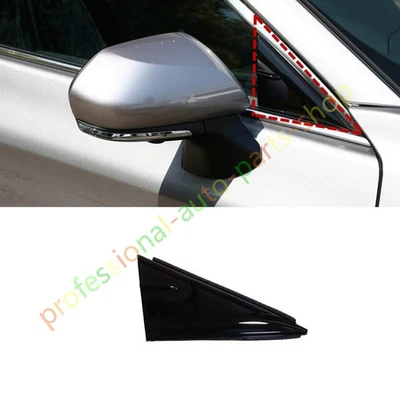 Cubierta de ventana triangular delantera derecha ABS negra para Toyota Avalon 2019-2022 Foto 1 de 4