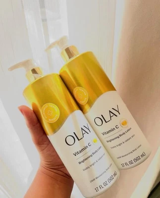 OLAY Vitamin C & Vitamin B3 Brightening Body Lotion Hydrating & Radiant Skin
