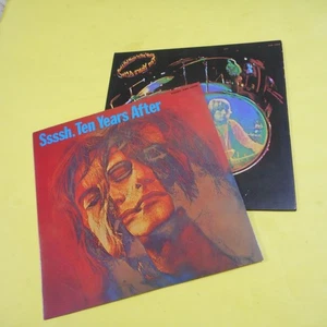 Ten Years After 2 LPs Rock Sssh & Music To The World Chrysalis Used - Picture 1 of 20