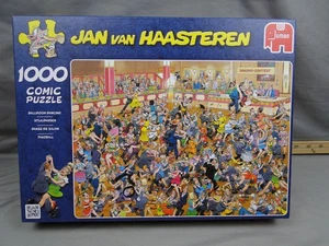 Jan van Haasteren Ballroom Dancing Comic Puzzle 1000 Piece Complete Jumbo - Picture 1 of 4