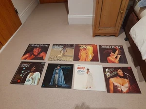 Collection 8 Shirley Bassey vinyl LPs Records This Is My Life And We Were Lovers - Picture 1 of 1