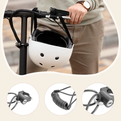 Motorcycle Helmet Lock Helmet Safety Lock for Motorbike Motorcycle - Image 1 of 4