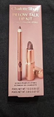 Charlotte Tilbury Mini Pillow Talk Duo Lip Kit Pillow Talk -MEDIUM - Image 1 of 3