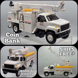 VINTAGE DG Productions GMC Topkick Utility Leasing Digger Derrick Truck 1996-2-1 - Picture 1 of 21