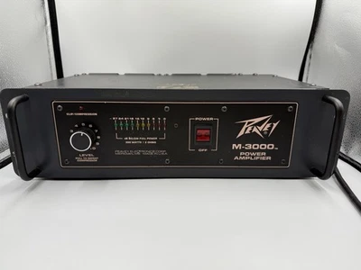 Vintage Peavey M-3000 M3000 Power Amplifier - Image 1 of 4