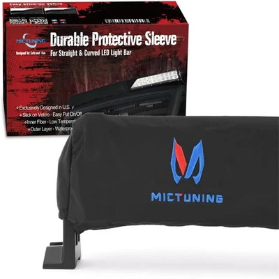 Cubierta de barra de luz LED, 22" 32" 42" 52" pulgadas funda de engranaje de protección curva recta Foto 1 de 4