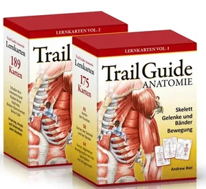 Trail Guide Anatomie | Lernkarten-Set: Vol 1 + Vol 2 | Andrew Biel | Deutsch - Bild 1 von 1