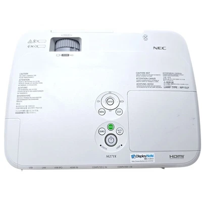 NEC M271X 3LCD Professional HD Projector 2700 Lumens 1080p Include Premier Mount - Image 1 of 4