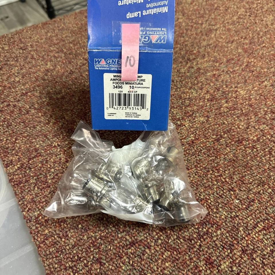 Caja de 10 bombillas multiusos estándar Wagner 3496 Foto 1 de 1