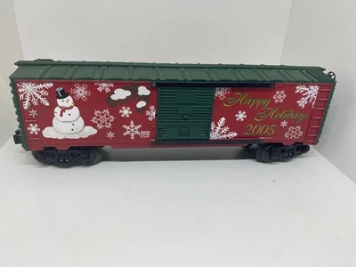 Lionel 6-36296 O Gauge 2005 Christmas Boxcar LN/Box See Description - Image 1 of 4