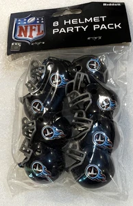 Pack Of 8 Tennessee Titans NFL Football Mini 2 Inch Helmet Team Logo NEW - Picture 1 of 3