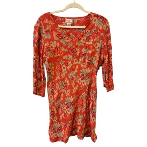 April Cornell Vintage Cottage Core Floral Dress Size Medium - Picture 1 of 8