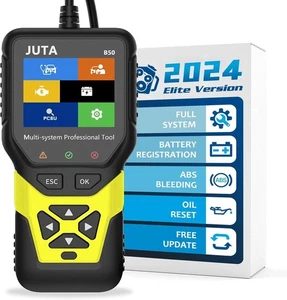 Strumento diagnostico per BMW e Mini, scanner OBD2 sistemi completi, ripristino olio, JUTA B50 - Foto 1 di 5