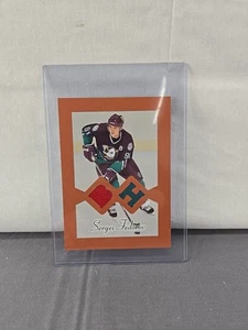 2004 Upper Deck Bee Hive BH-12 Sergei Fedorov Game-Used Jersey Jumbo Card - Picture 1 of 19