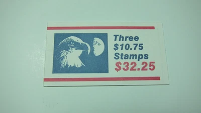 U.S. 1985 Eagle & Moon Stamp Booklet. Scott# BK148 ( 3 of Scott # 2122) ( 10.75) - Image 1 of 2