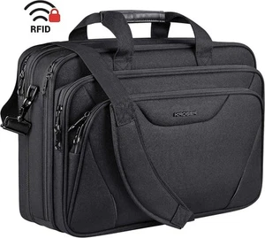 KROSER Laptoptasche für 17,3 Zoll Laptop, wasserdichte Laptop-Aktentasche für mich - Bild 1 von 8