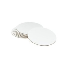 50 x Cake Boards Round White 10' Decoration Displays FREE SHIPPING