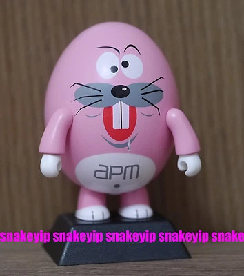Chaveiro Toy2R 2.5"Qee X Frank Kozik Benny APM Egg + bônus Kidrobot - Imagem 1 de 4