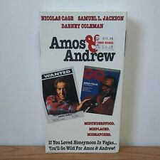 Amos & Andrew (VHS, 1993) Nicolas Cage Samuel Jackson Rated PG-13 Comedy 53263
