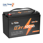 LiTime 12V 100Ah LiFePO4 Lithium Batterie Low Temp Cut-Off für Solar Boot RV