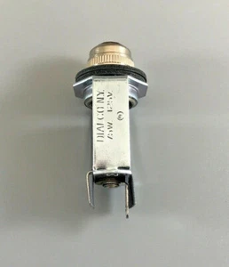 DIALIGHT 81-2710-0433 INDICATOR LIGHT 2 SOLDER TABS AMBER LIGHT 75W 125V   - Picture 1 of 7