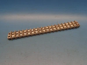 (1) Tira de bloque de terminales de grado militar MARCO 37TB18B 18 posiciones 18 polos NOS - Imagen 1 de 5