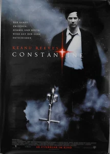 DS836 - Gerollt/KINOPLAKAT - CONSTANTINE Keanu Reeves - Bild 1 von 2