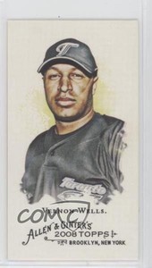 2008 Topps Allen & Ginter's Mini No Number Back Vernon Wells #81