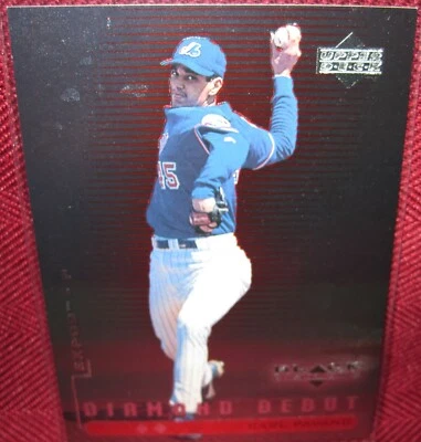 1999 UPPER DECK BLACK DIAMOND DEBUT #108 CARL PAVANO EXPOS 2137/2500 - Image 1 of 2