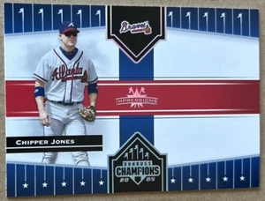 CHIPPER JONES 2005 DONRUSS CHAMPIONS IMPRESSIONS Card #321 NM-MT Condition - Picture 1 of 2