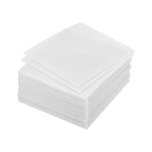 Soft Felt Sheets Fiber Craft Sheets White 4 Inch x 4 Inch 40 Pcs - Picture 1 of 7