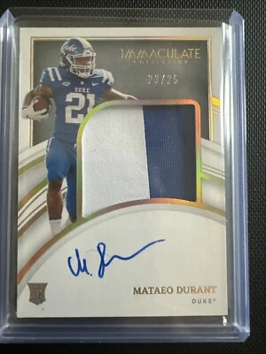 2022 Panini Immaculate Collection Collegiate - Rookie Patch Autographs Gold #78 - Image 1 of 2